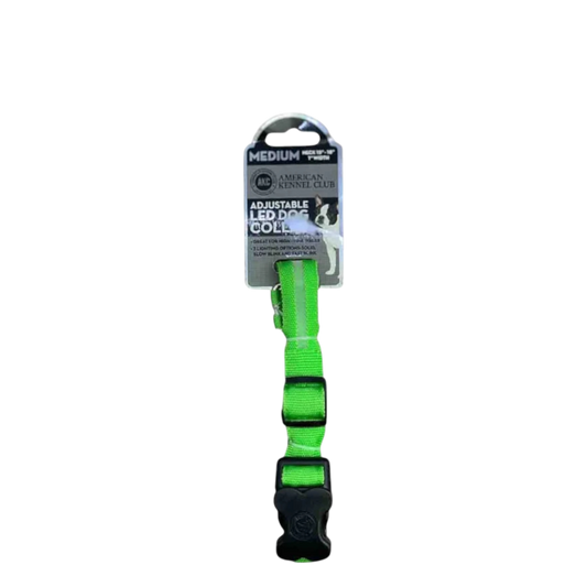 American Kennel Adjustable LED Dog Collar
