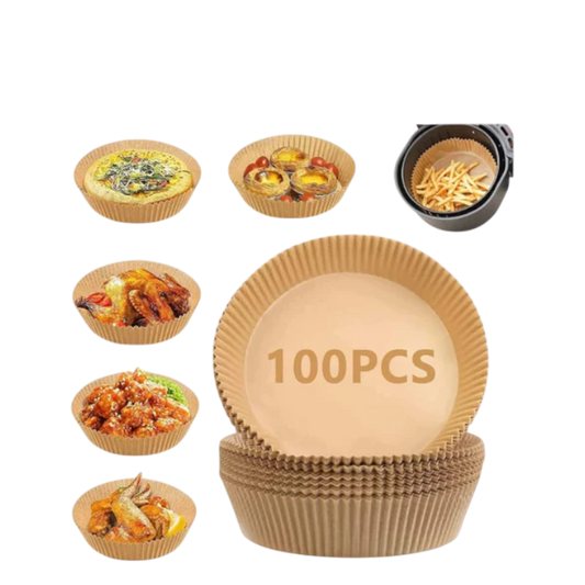 Air Fryer Parchment Paper - Round, 100 pcs