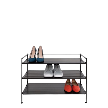 Seville Classic 3 Tier Shoe Utility Rack