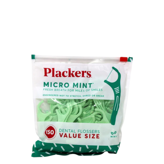 Plackers Micro Mint Flossers - 160 Count