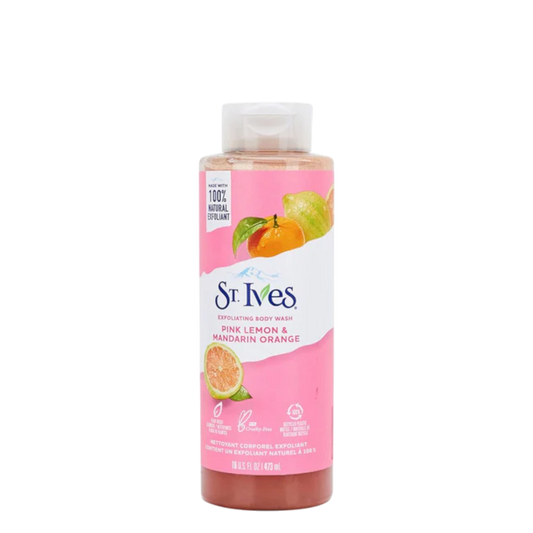 St Ives Body Wash Pink Lemon & Mandarin Orange -473 ml