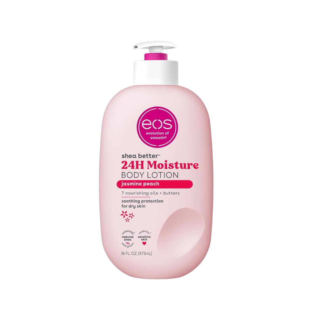 EOS Shea Butter Body Lotion - Jasmine Peach  473 ml