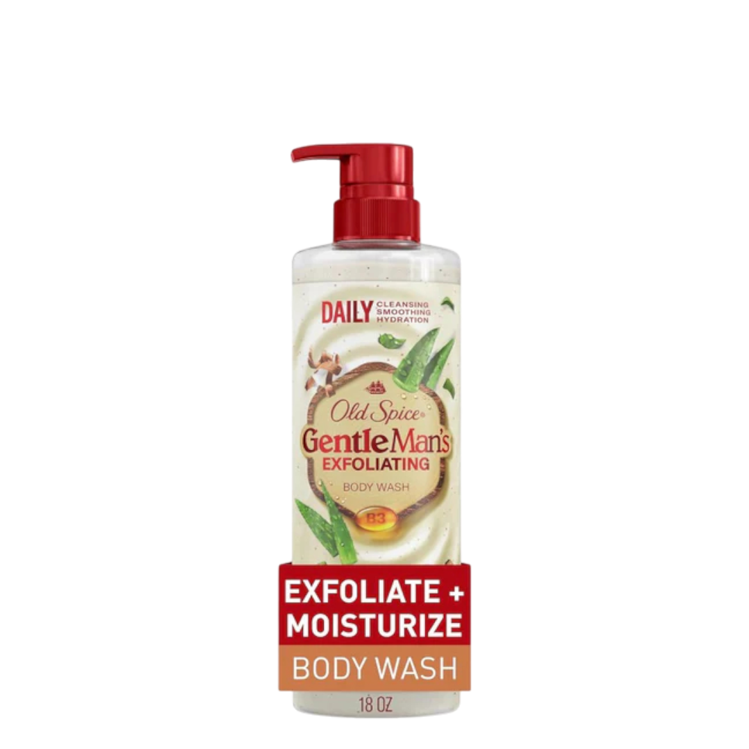 Old Spice Gentleman's Exfoliating Body Wash -532 ml