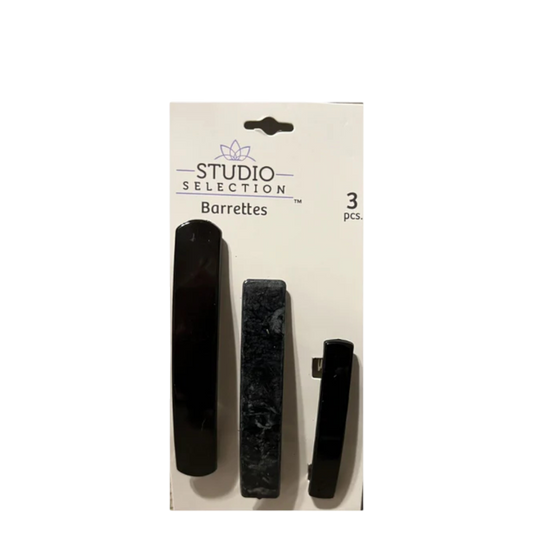 Studio Selection Barrettes - 3 Pcs