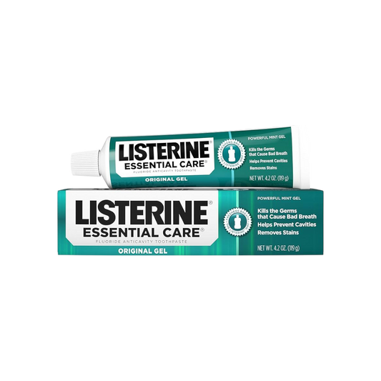 Listerine Essential Care Original Gel Toothpaste - 119 g