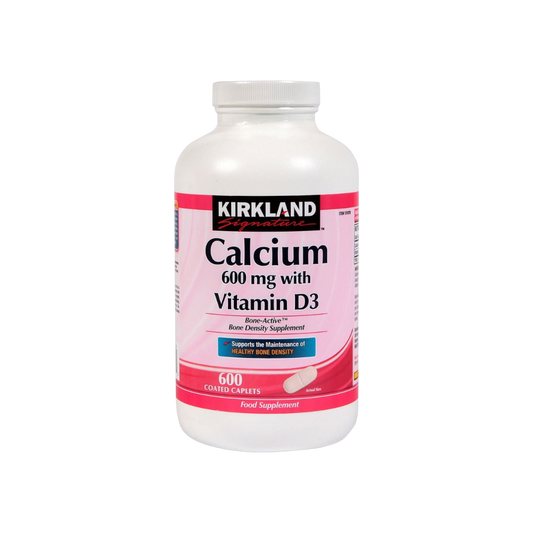 Kirkland Signature Calcium 600 mg. with Vitamin D3, 500 Tablets