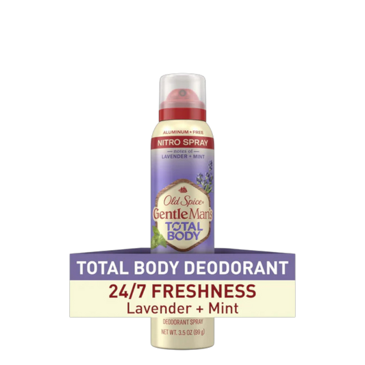 Old Spice Gentle Man's - Total Body Spray -99g