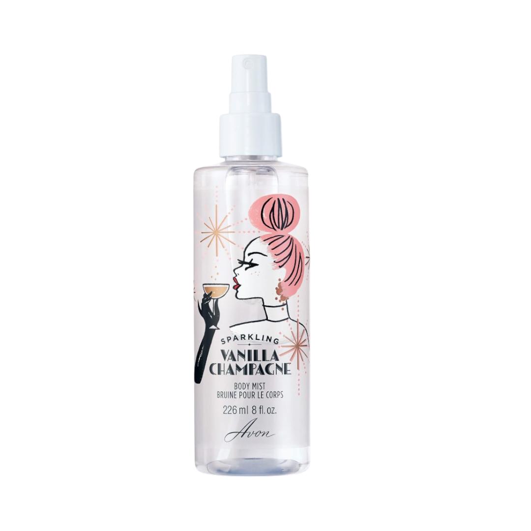 Sparkling Vanila Champagne Body Mist - 226ml