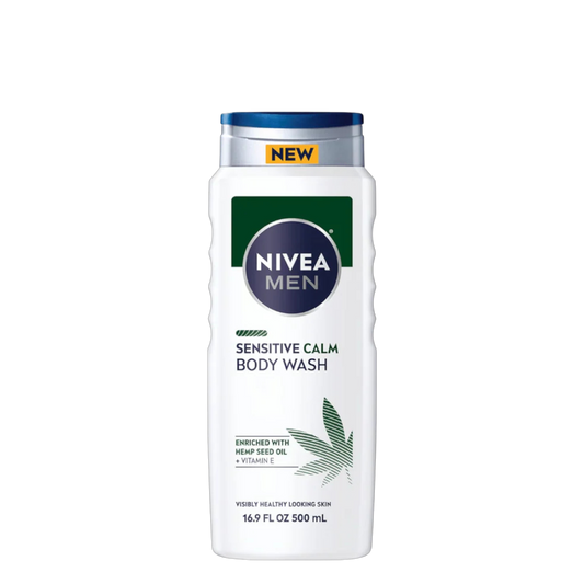 Nivea Men Sensitive Calm Body Wash - 500 ml