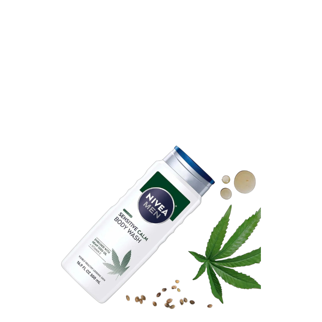 Nivea Men Sensitive Calm Body Wash - 500 ml