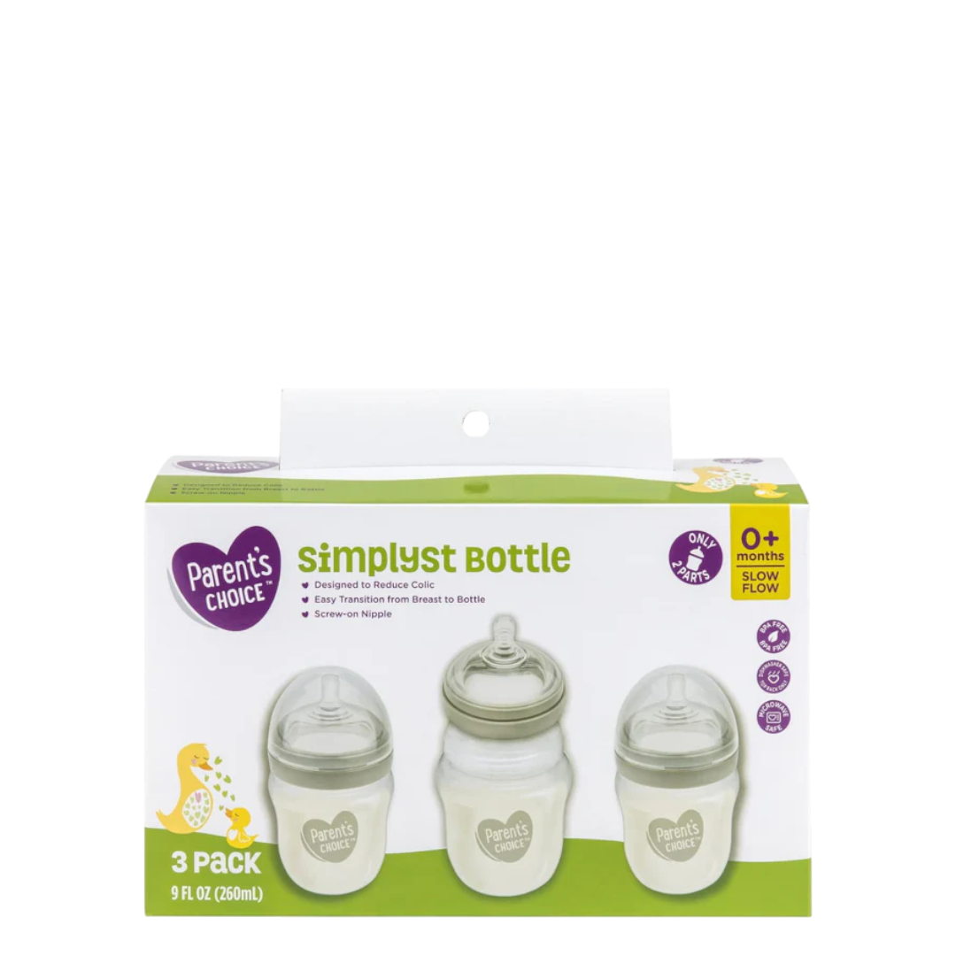 Parent's Choice Simplyst Bottle - 3 Pack