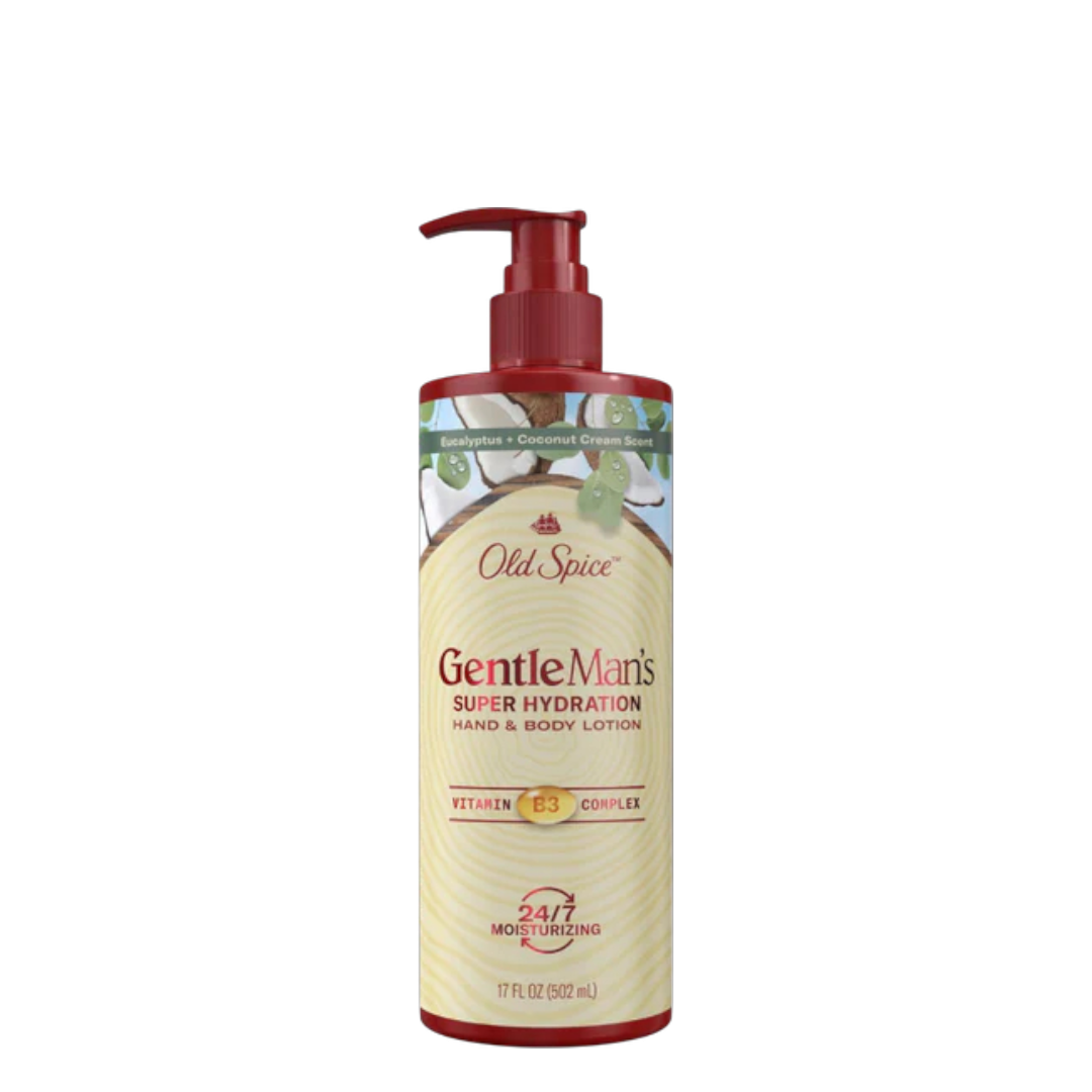 Old Spice Gentleman's Super Hydration Hand & Body Lotion - 502 ml