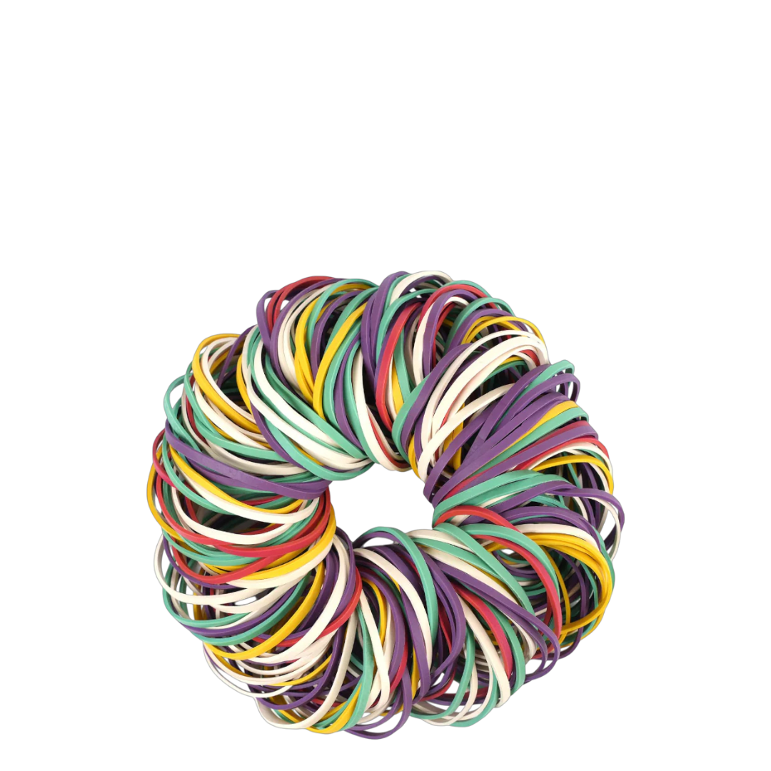 Office Hub Rubber Bands Multi Size Multi Color
