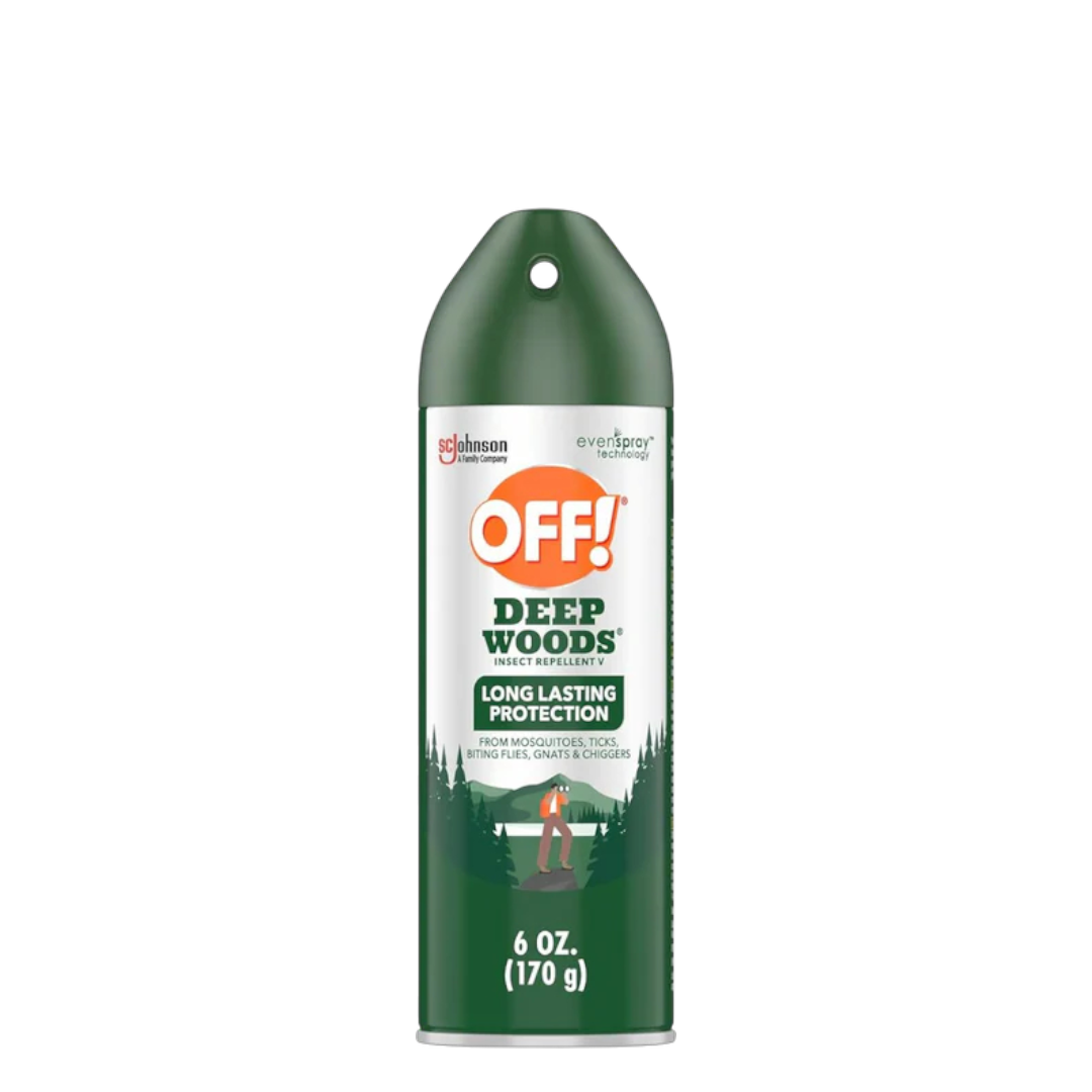 OFF Deep Woods Insect Repellent - Long Lasting Protection, 170g