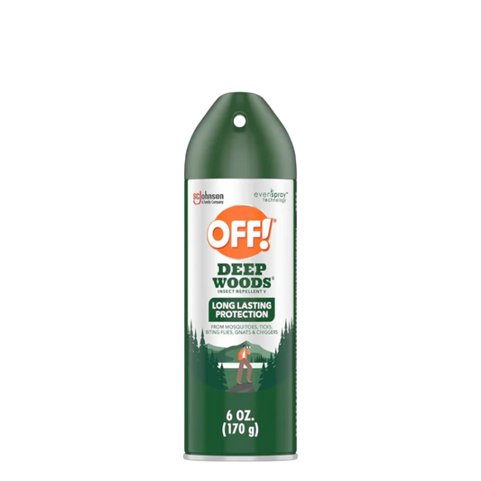 OFF Deep Woods Insect Repellent - Long Lasting Protection, 170g