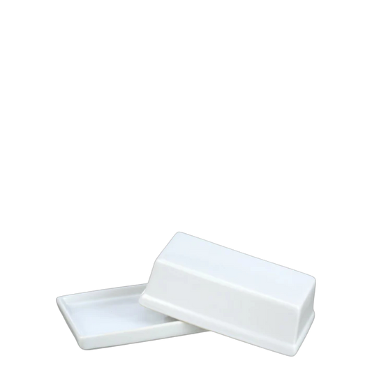 Mainstays Ceramic Butter Dish - White