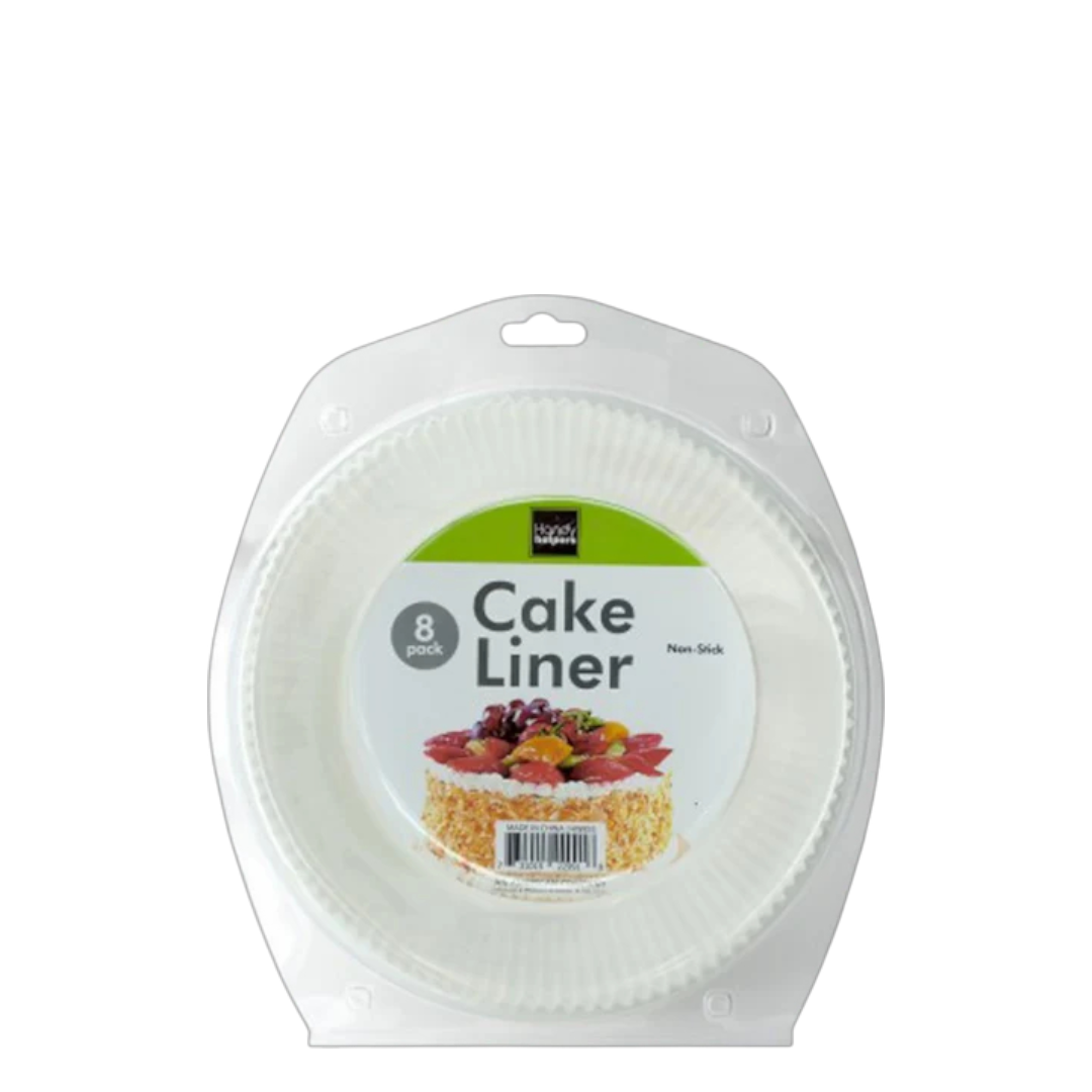 Handy Helpers Cake Liner - Non - Stick, 8 Pack