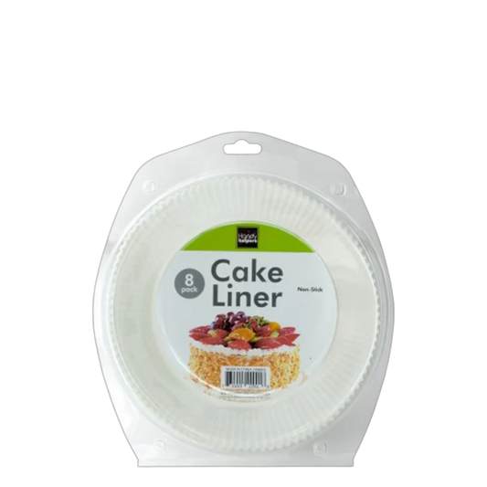 Handy Helpers Cake Liner - Non - Stick, 8 Pack