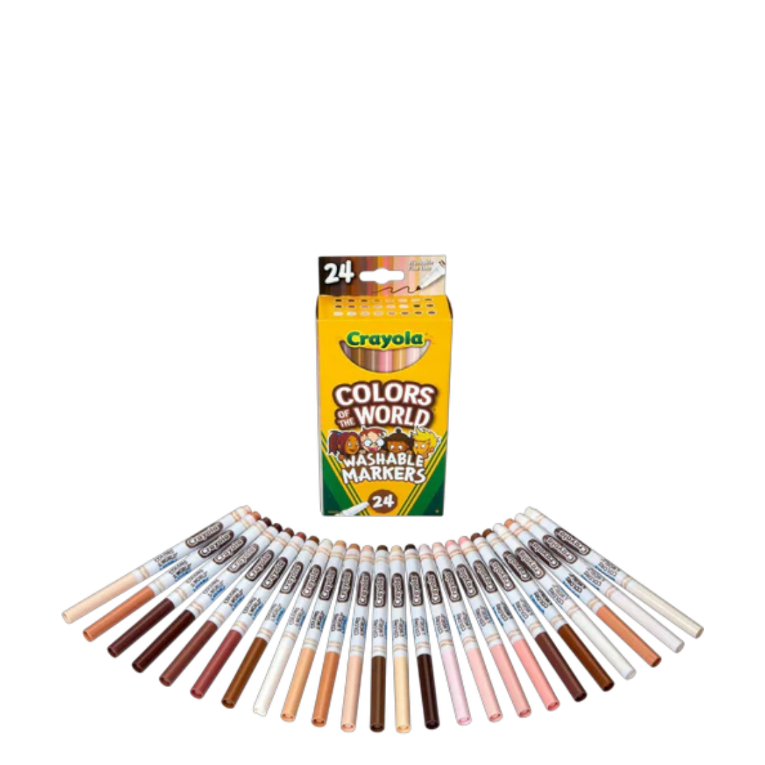 Crayola Of The World Markers - 24 Count