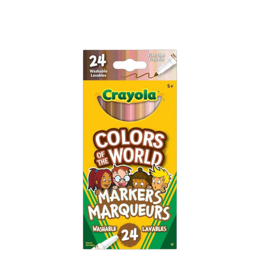 Crayola Of The World Markers - 24 Count