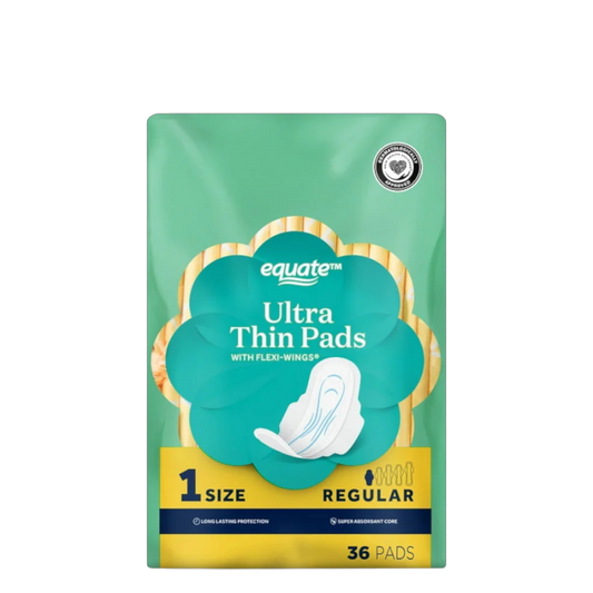 Equate Ultra Thin Pads - 36 Count