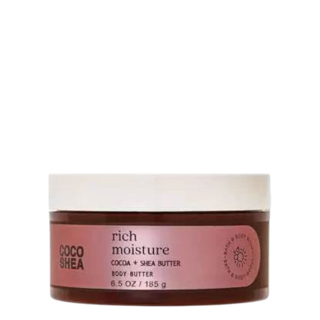 Bath & Body Butter - Cocoa Shea Rich Moisture Body Butter, 185
