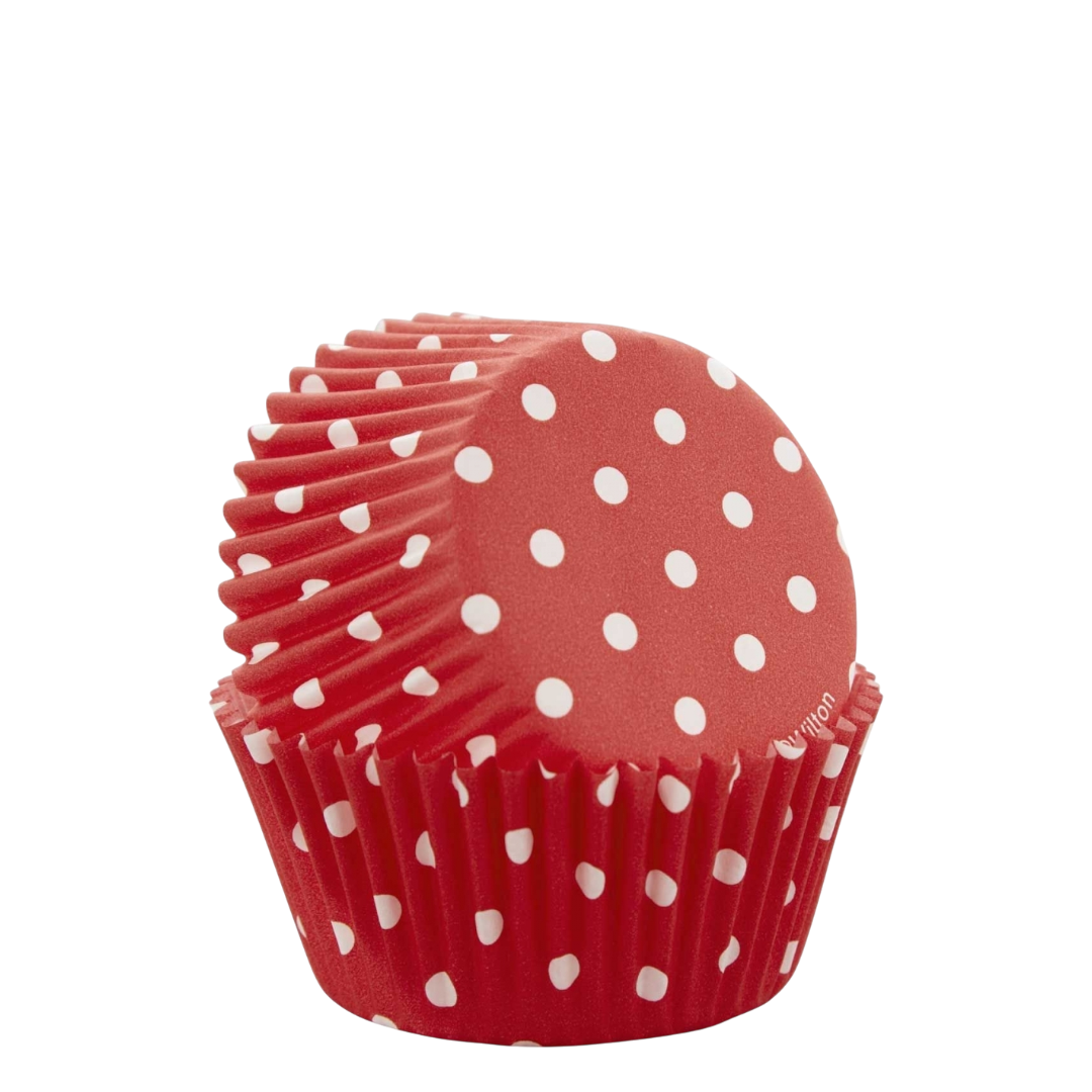 Snokrabba Baking Cup dotted/red - 65 count