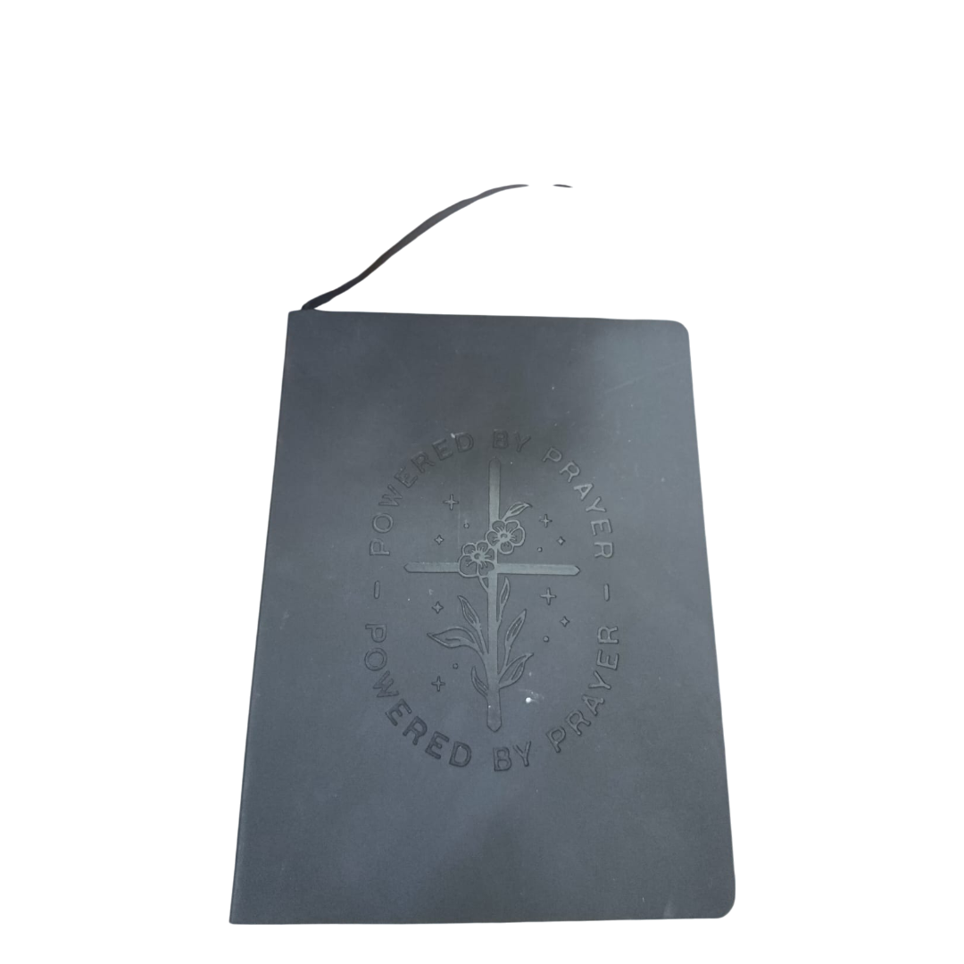 Black Soft Leather Notebook