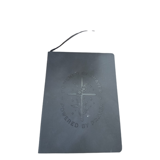 Black Soft Leather Notebook