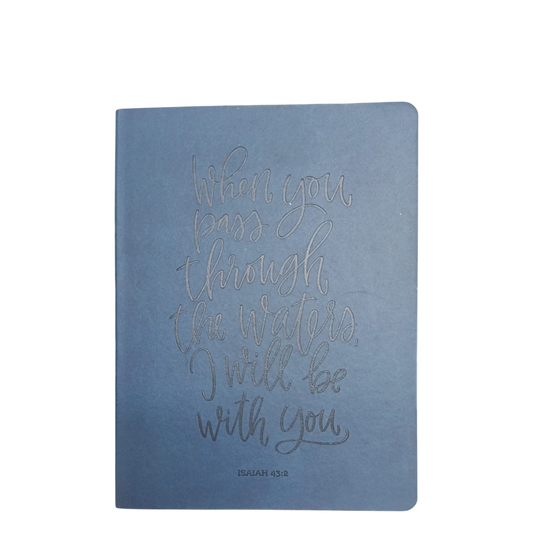 Navy Blue Soft Leather Notebook