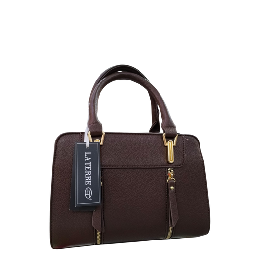 La Terre Handbag Brown P23010