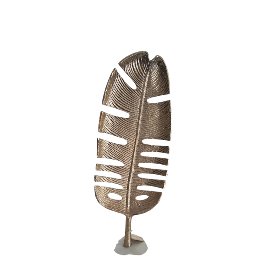 India Gold Metal Leaf Décor