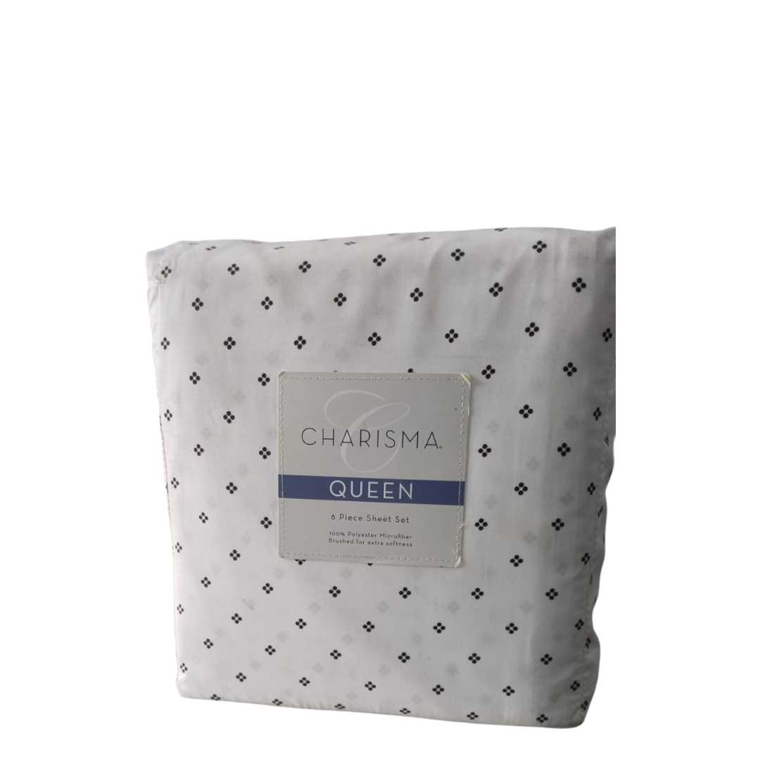 Charisma Bedsheets - (6 Piece Set Queen)