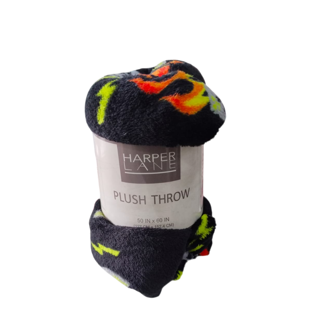 HARPER LANE PLUSH THROW 127CM X 152.4 CM - KIDS