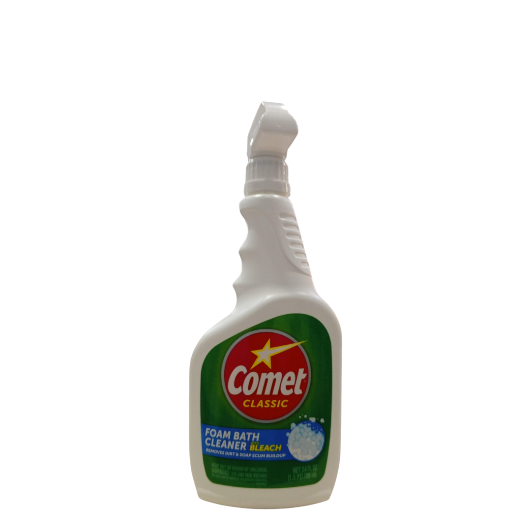 Comet Classic Foam Bath Cleaner with Bleach - 709 ml