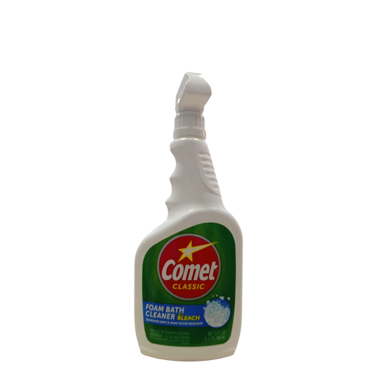 Comet Classic Foam Bath Cleaner with Bleach - 709 ml