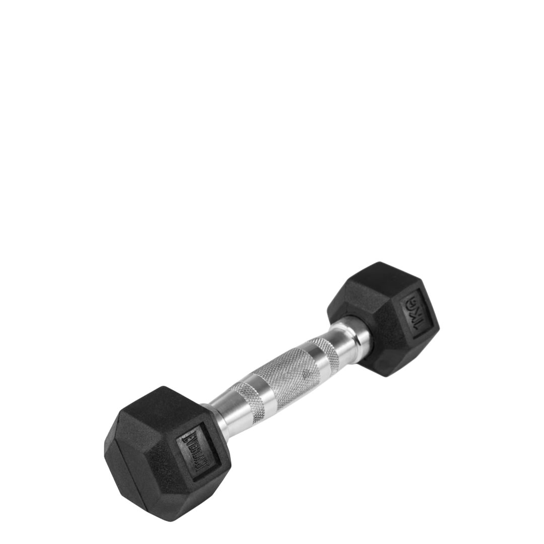 Everlast hexagonal dumbells - 1kg