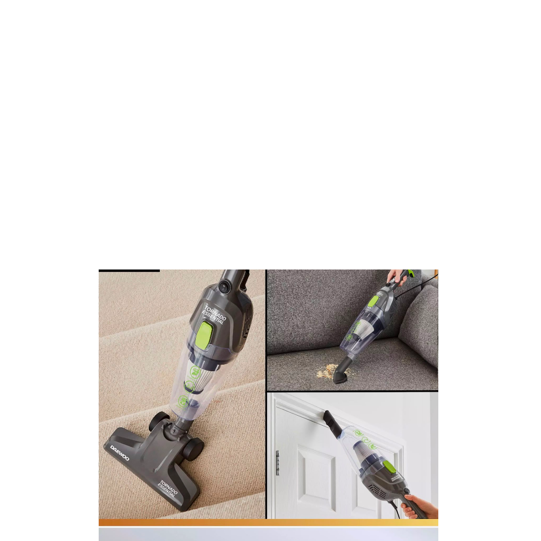 Daewoo electrical corded vaccum- Grey