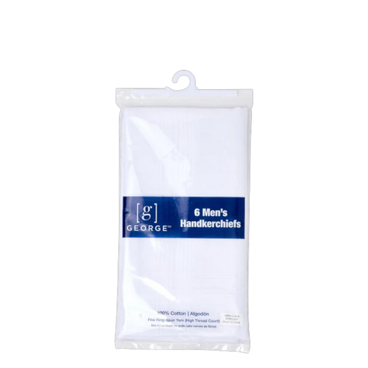 George Handkerchiefs - 6 Count