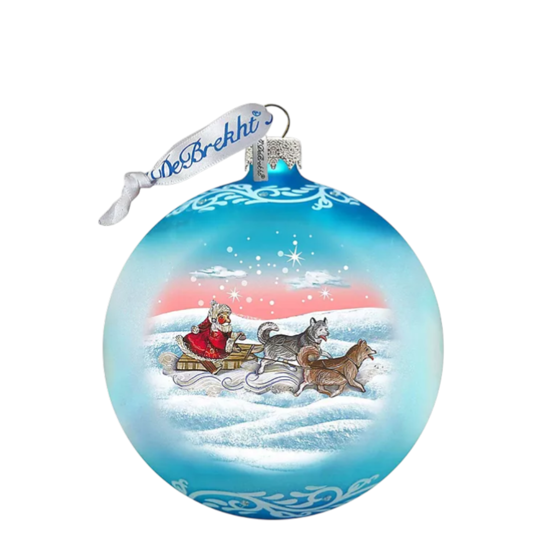 Winter Wonder Glass Ornaments - 40 Pk