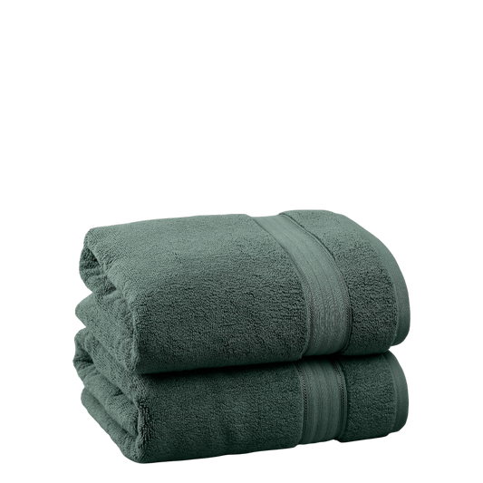 Purely Indulgent Egyptian Bath Towel - Green, 76 cm X 147 cm