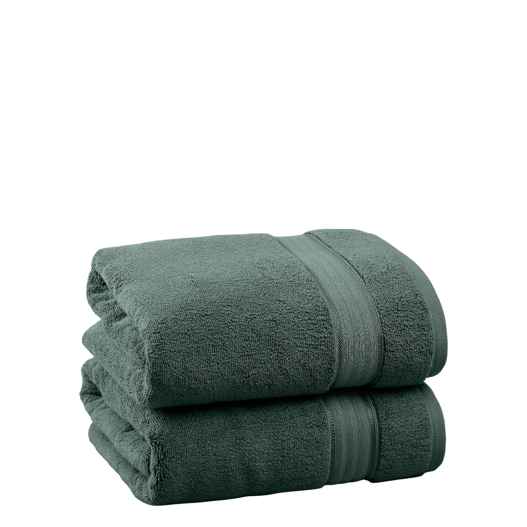 Purely Indulgent Egyptian Bath Towel - Green, 76 cm X 147 cm