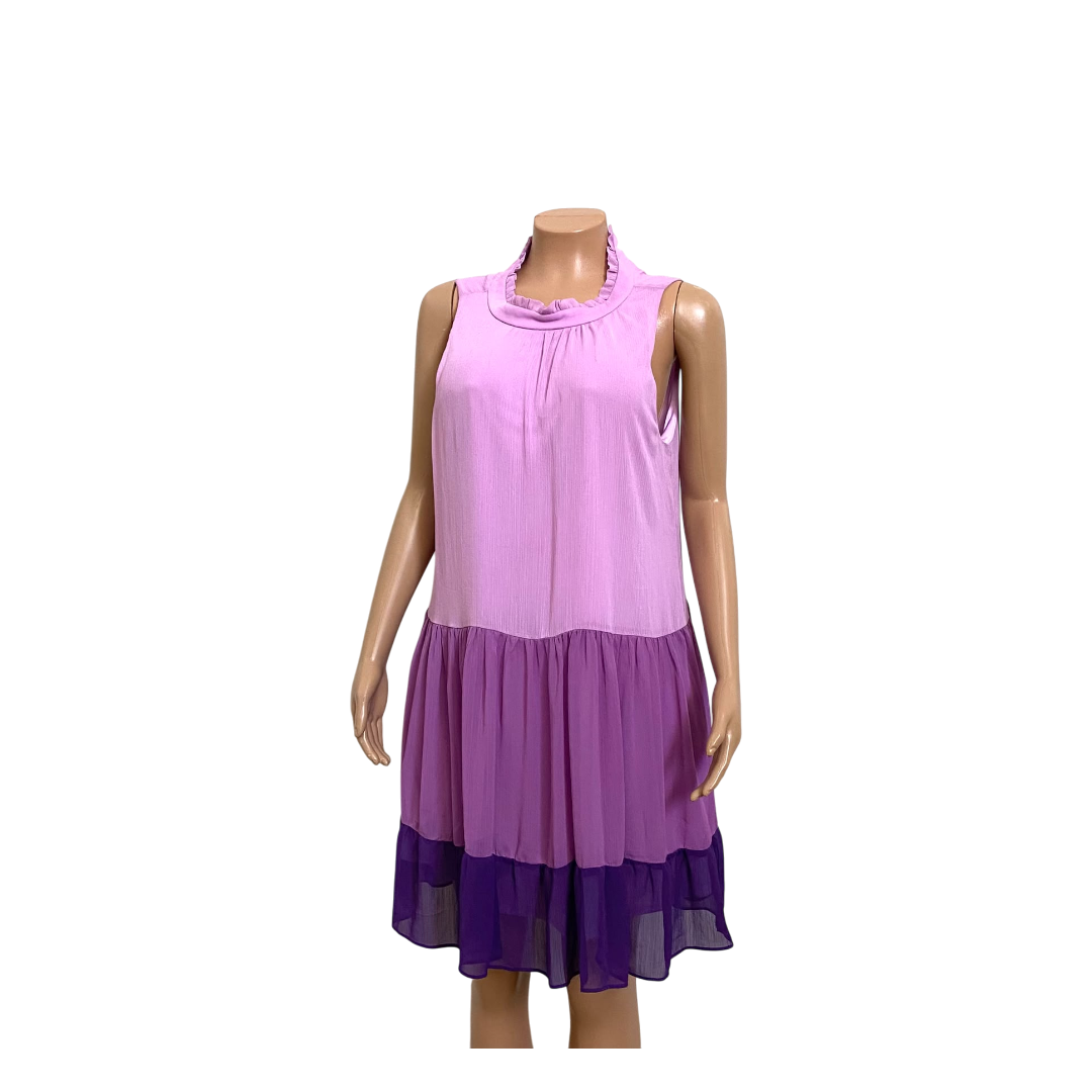 Mason Tara Different purple shades Dress - 14