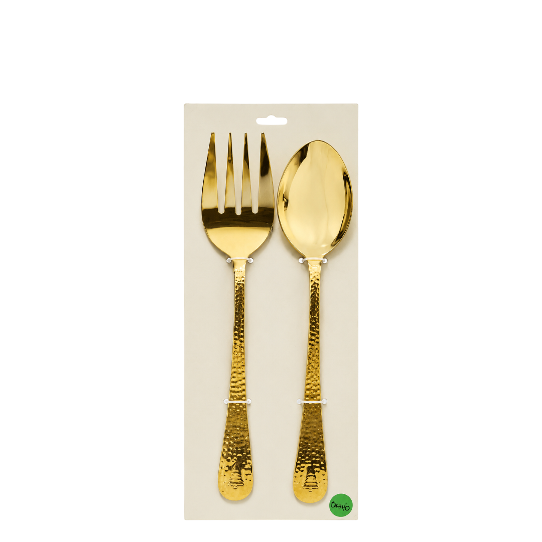 Serving Spoons- 2pk- Gold - CK40