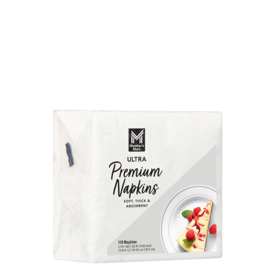 Member's Mark Napkins 2-Ply, 110-count