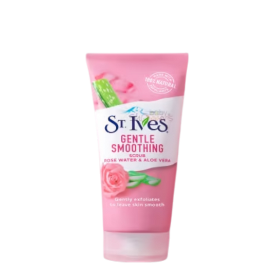 St. Ives Gentle Smoothing Rose Water and Aloe Vera Face Scrub