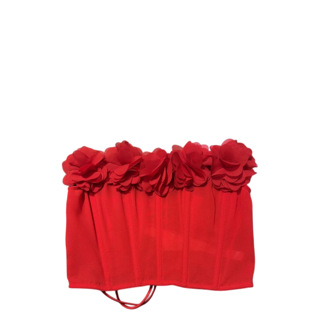 Victoria Secret Corset Bra Red size M