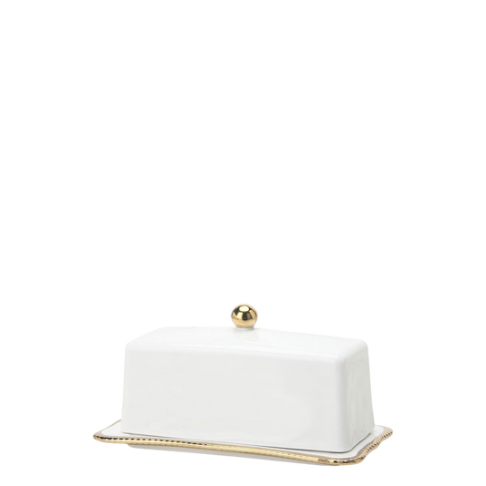 Brilliant Porcelain Butter Dish