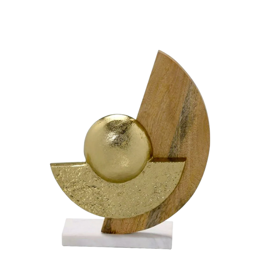 May24 Decor Abstract - Gold