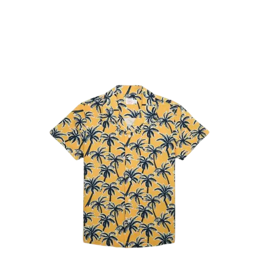 Wonder Nation Youth shirt Yellow/palm trees - 4032885707- Size XL